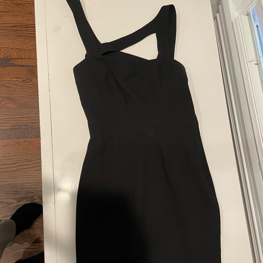 Mini black dress